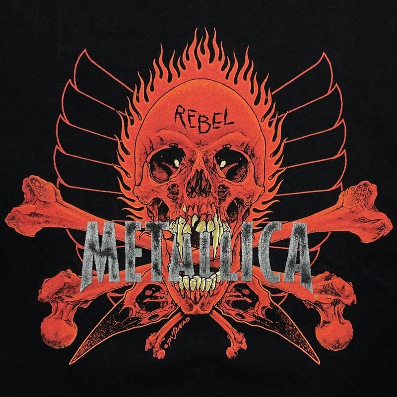 METALLICA PUSHEAD REBEL SKULL GIANT XL 2513 | g