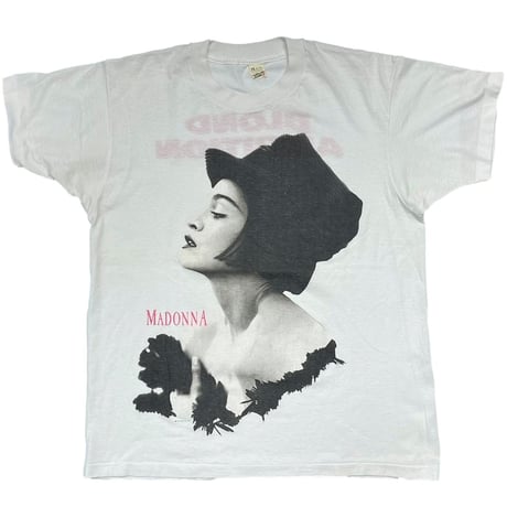 MADONNA BLONDE AMBITION TOUR '90 WHITE FITS M-L 2766