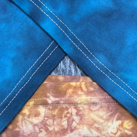 THE ROLLING STONES 1997 BRIDGE TO BABYLON TIE DYE DELTA LARGE 1562