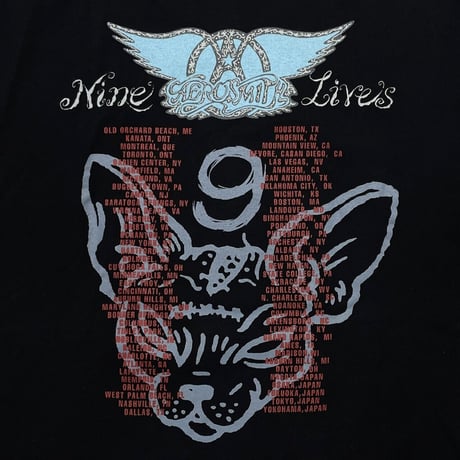 AERO SMITH NINE LIVES WORLD TOUR 1997 MURINA XL 4707