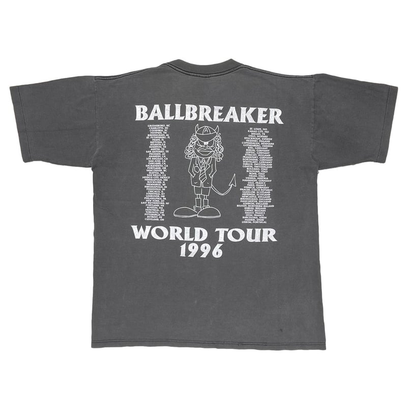 AC/DC BALLBREAKER WORLD TOUR 1996 BLACK BROCKUM