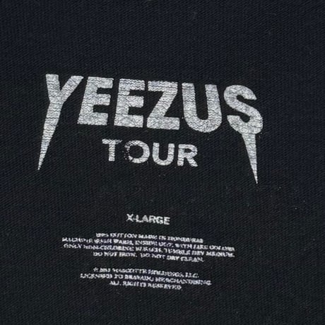 KANYE WEST YEEZUS TOUR BLKKK SKKKN HEAD XL 0921