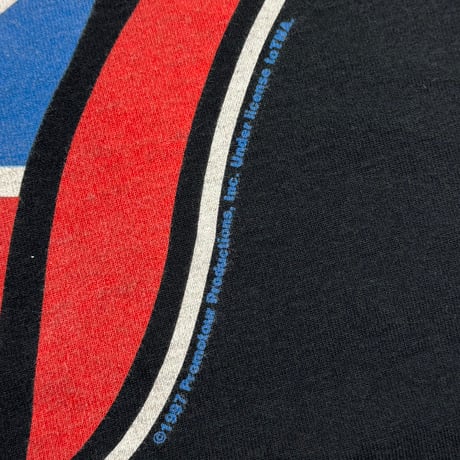 THE ROLLING STONES 1997 FRONT EMBROIDERY BACK UK RIP & TONGUE FRUIT OF THE LOOM XL 5710
