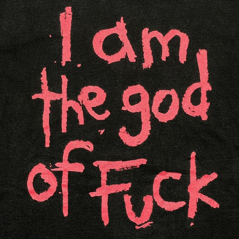 深瀬着用MARILYN MANSON I AM THE GOD OF FUCK MARILYN MANSON I AM THE GOD OF FUCK FITS XL 327