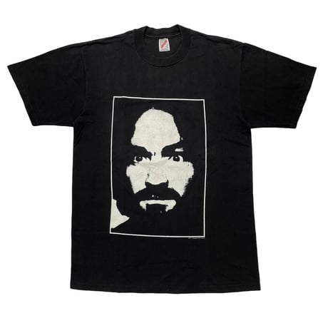 CHARLES MANSON CHARLIE DON'T SURF JERZEES LARGE 7723