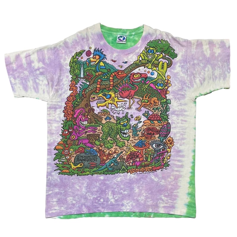 JOEY MARS 1995 ENCHANTED RAINFOREST OVP TIE DYE