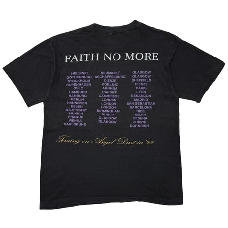 FAITH NO MORE TOURING ON ANGEL DUST 1992 EURO FITS LARGE 8562