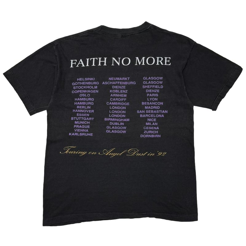 FAITH NO MORE TOURING ON ANGEL DUST 1992 EURO F