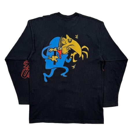 THE WILDHEARTS DOUBLE SIDE CARTOON PRINT LS FITS XL 9947