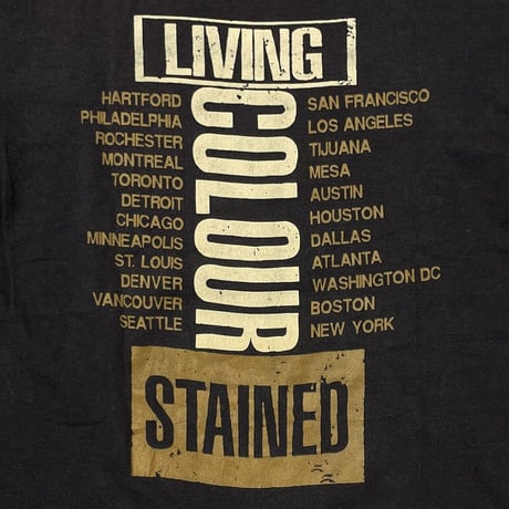 LIVING COLOUR STAINED HANES XL 3220