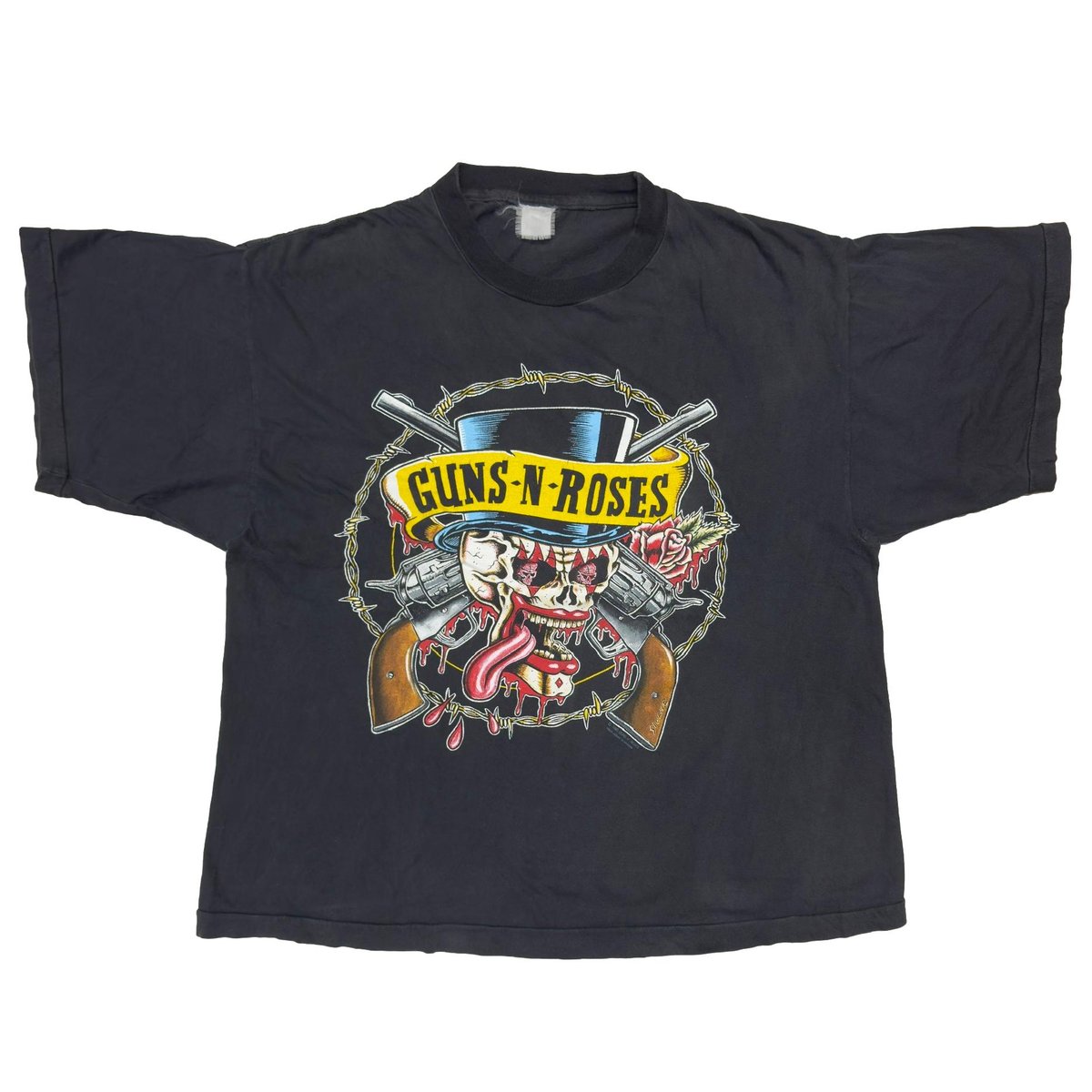 GUNS N' ROSES ヴィンテージ GUNS N' ROSES WAS HERE サイズ、コンディション共に良し