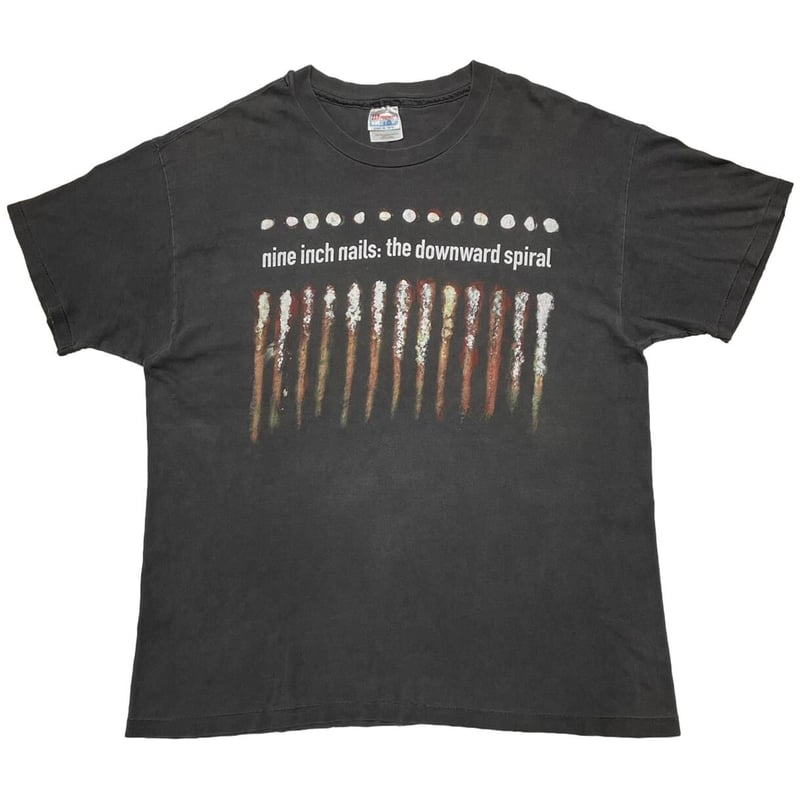 NINE INCH NAILS THE DOWNWARD SPIRAL HANES XL 06 NINE INCH NAILS THE DOWNWARD SPIRAL HANES XL 06