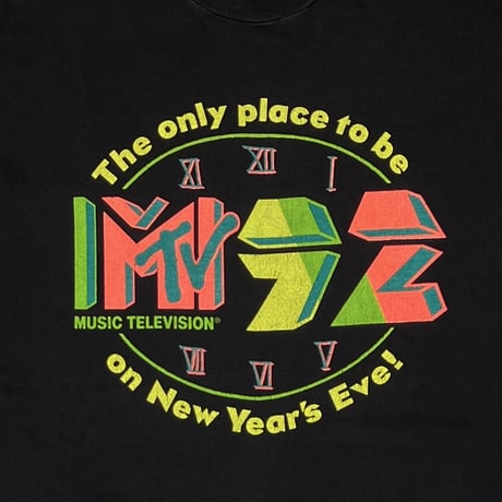 MTV The only palace to be on New Year's Eve! STAFF TEE Hanes XL 1770