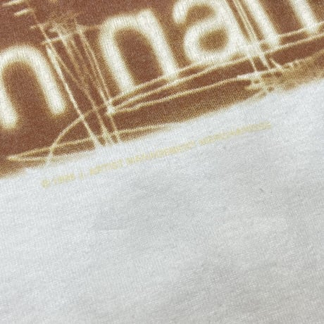 NINE INCH NAILS 1997 LOGO TEE FRUIT OF THE LOOM LARGE 4642