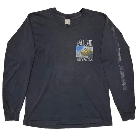 PEARL JAM EUROPE 1992 music for rhinos LS FITS LARGE 7761
