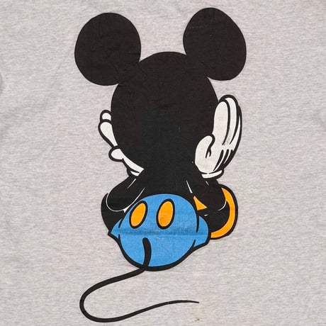 DISNEY VINTAGE MICKEY MOUSE LINK PRINT BLUE PANTS FITS XL 4519