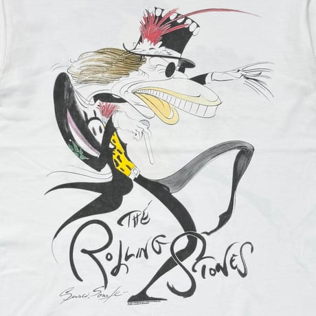THE ROLLING STONES GERALD SCARFE WHITE BROCKUM LARGE 6855