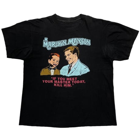 MARILYN MANSON IF YOU MEET YOUR MASTER TODAY KILL HIM FITS XL 3569