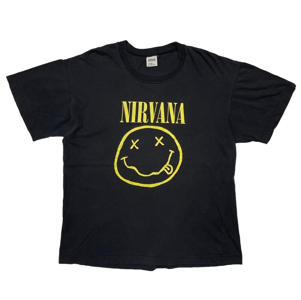 NIRVANA SMILE サイズANVIL L表記 キムタク　今市 NIRVANA SMILE anvil FITS XL 5039 | greatLAnd OSAKA
