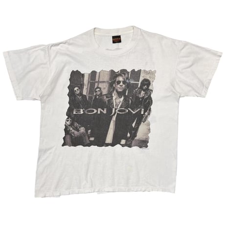 BON JOVI 1992 KEEP THE FAITH WHITE BROCKUM XL 2893