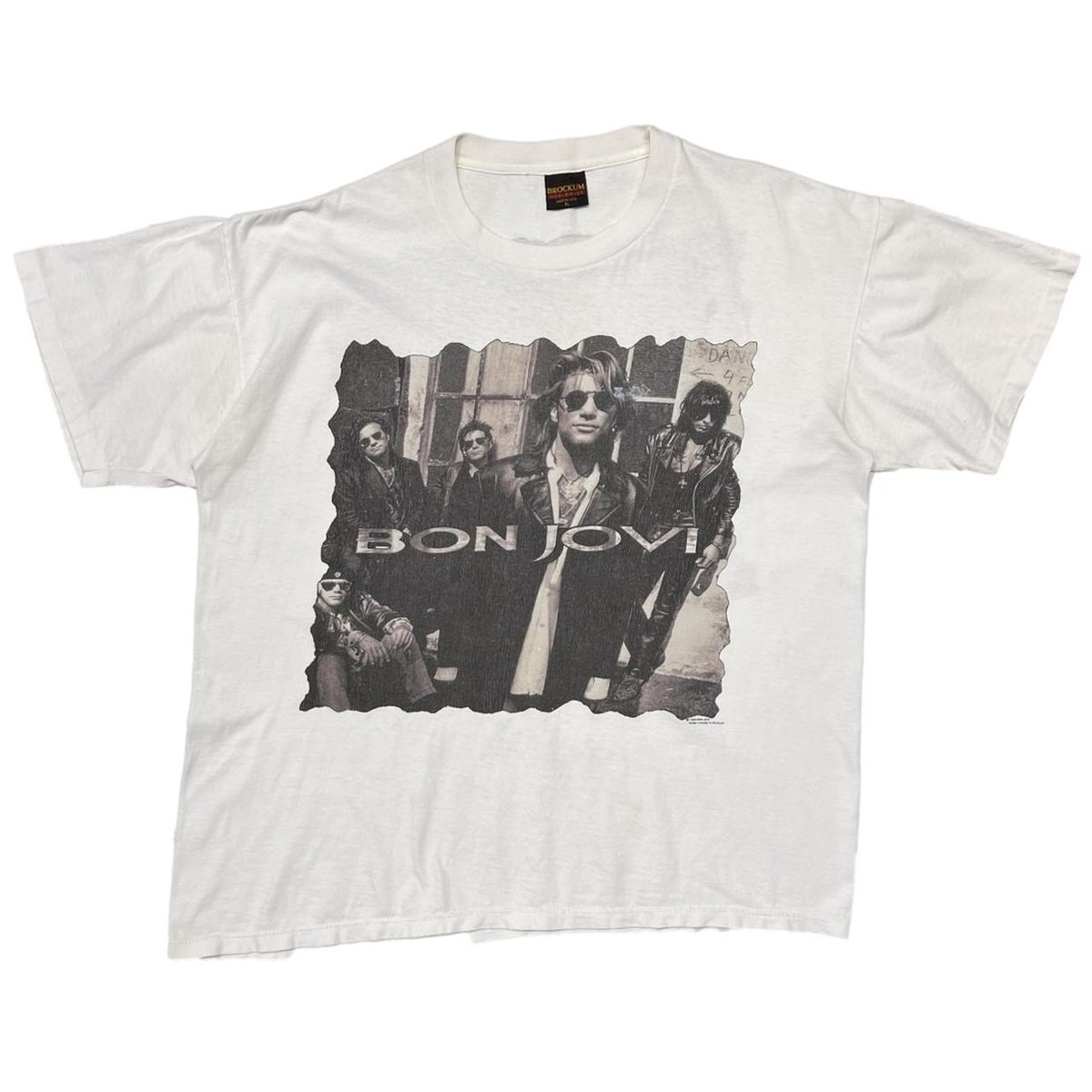 1992年製 BON JOVI Tシャツ　サイズL Vintage T-shirt Size L Bon Jovi Keep the Faith 1992 - Etsy Ireland