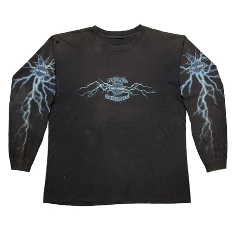 HARLEY DAVIDSON BLUE LIGHTNING THUNDER EMBLEM LS FITS XL 7395
