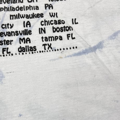 NINE INCH NAILS WORLD TOUR 94-95 BOOTLEG TIEDYE XL 5692