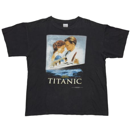 TITANIC 1998 MOVIE PROMO BLACK U.S. T'S LARGE 2023