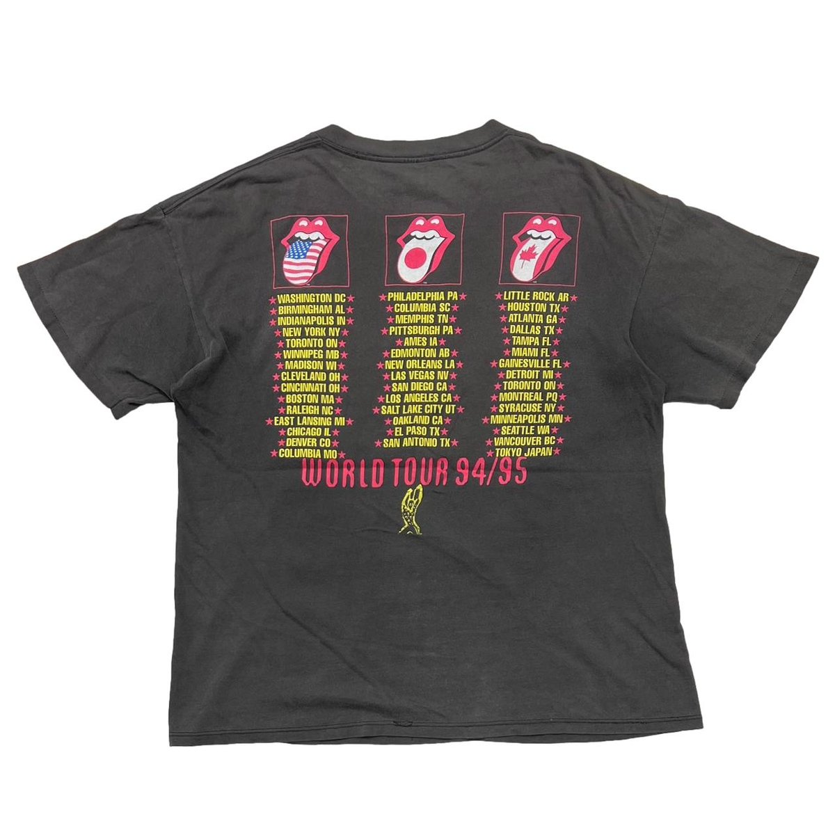 『ＴＨＥ ＲＯＬＬＩＮＧ ＳＴＯＮＥＳ／ＷＯＲＬＤ ＴＯＵＲ‘９５』【中古ＬＤ】 THE ROLLING STONES／WORLD TOUR'95