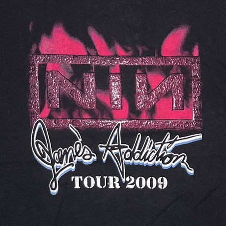 NINE INCH NAILS x JANE'S ADDICTION TOUR 2009 DELTA LARGE 0726