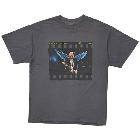 NIRVANA KURT COBAIN 1999 THE END OF MUSIC MEMORIAL FILM PRINT CHARCOAL GIANT BY TULTEX LARGE 0902
