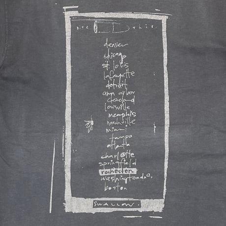PEARL JAM 1993 FREAK FRUIT OF THE LOOM LARGE 4694