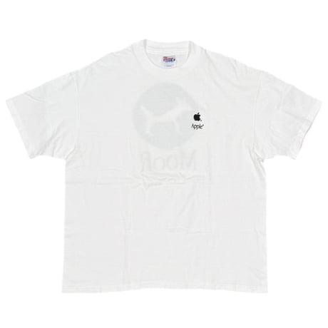 Apple Moof! dogcow SMALL LOGO WHITE Hanes XL 8403