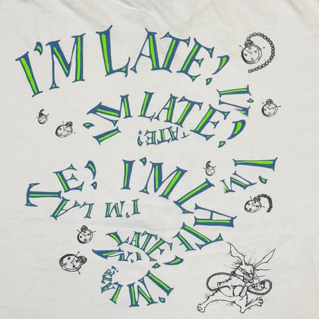 ALICE IN WONDERLAND WHITE RABBIT STREET STYLE WHITE ANDAZIA FITS XL 8894 8894