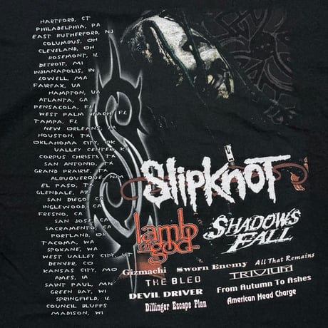 Slipknot SUBLIMINAL VERSUS TOUR DELTA LARGE 2681