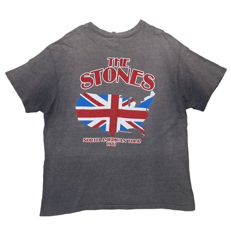 ROLLING STONES NORTH AMERICAN TOUR 1981 HANES XL 2334