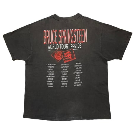 BRUCE SPRINGSTEEN WORLD TOUR 92-93 HANES XL 7495