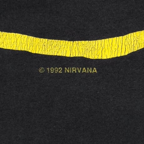 NIRVANA 1992 SMILE JT'S TAG XL 7363