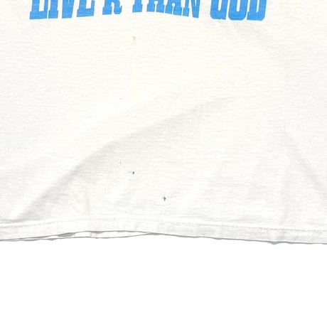 THEE HYPNOTICS by SUB POP LIVE'R THAN GOD WHITE HANES LARGE 0420