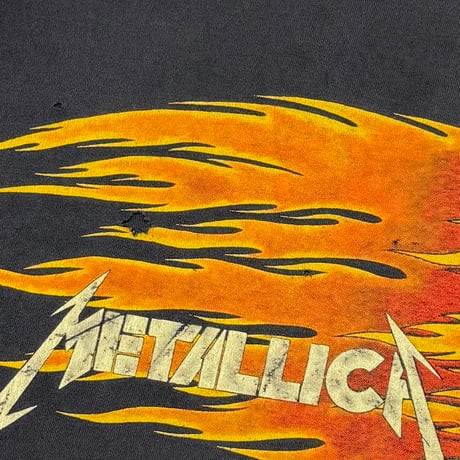 METALLICA PUSHEAD SIDE FLAME VAMPIRE SKULL FITS XL 3778