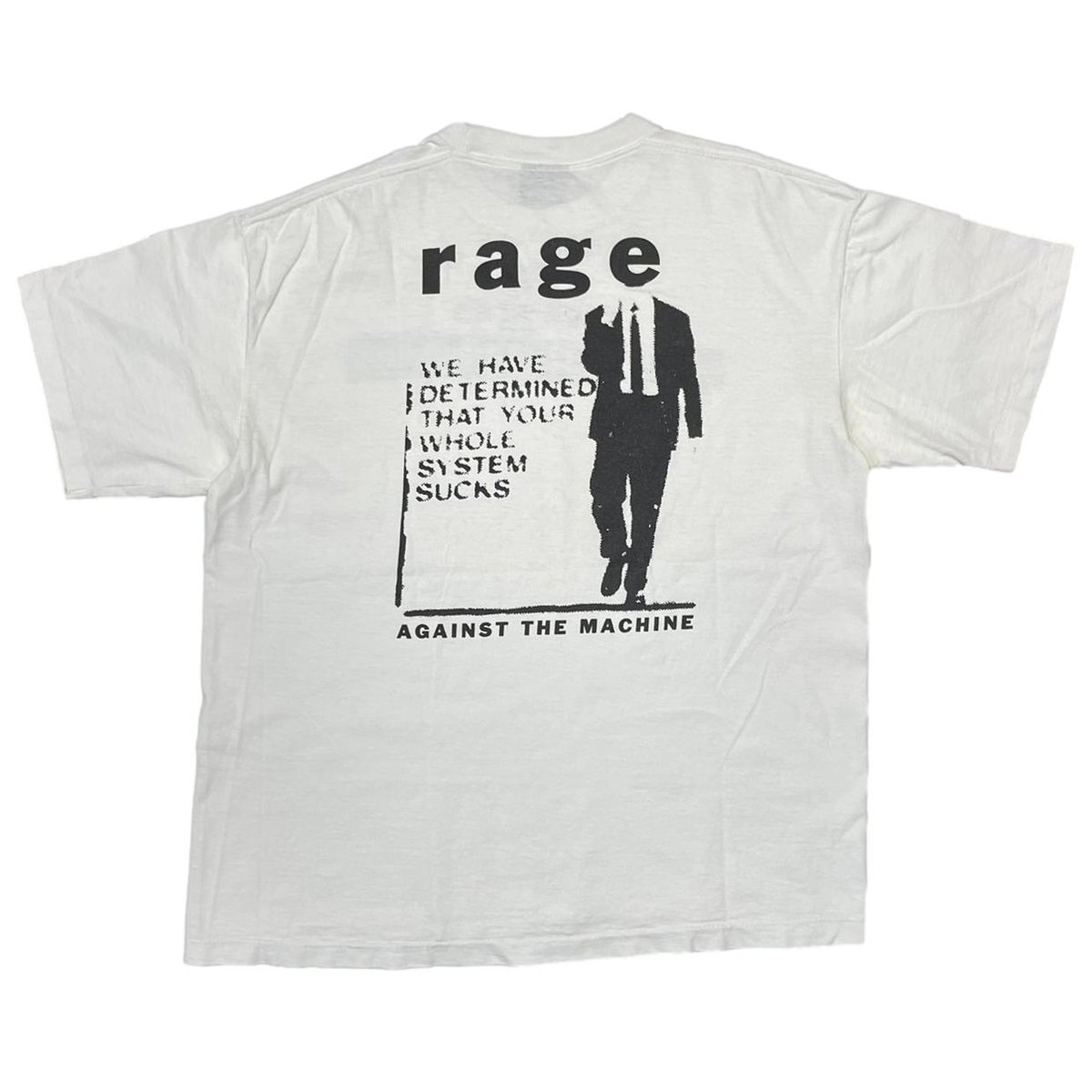 RAGE AGAINST THE MACHINE WE HAVE DETERMINED WHI