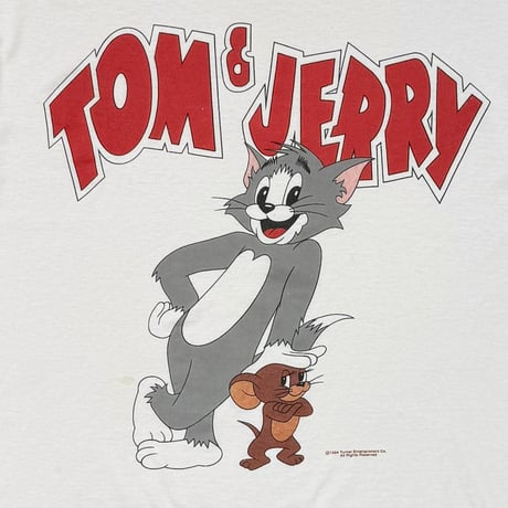 TOM & JERRY 1994 RINGER WHITE / PINK LARGE 0220