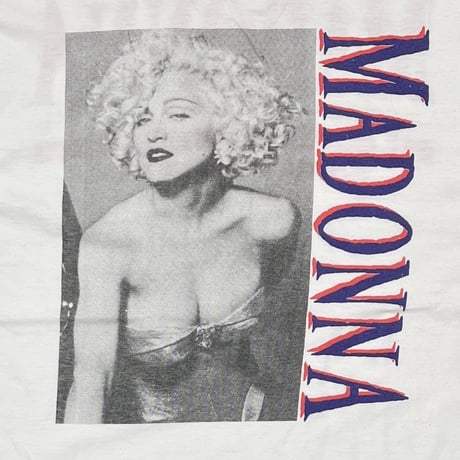 MADONNA BLOND AMBITION WORLD TOUR 1990 WHITE MEDIUM 3981