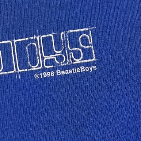 BEASTIE BOYS 1998 HELLO NASTY BLUE anvil XL 6754