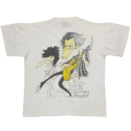 ROLLING STONES 1994 Gerald Scarfe WHITE BROCKUM LARGE 9398