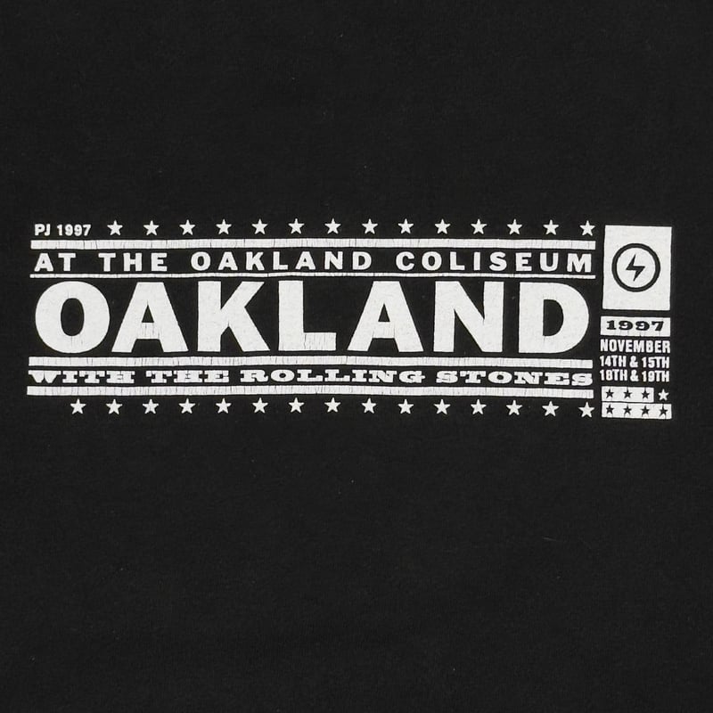 PEARL JAM x ROLLING STONES 1997 OAKLAND ANVIL X