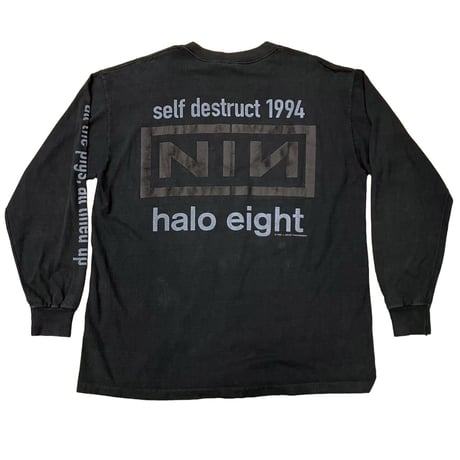 NINE INCH NAILS 1994 the downward spiral self destruct LS  ALL SPORT XL 1893