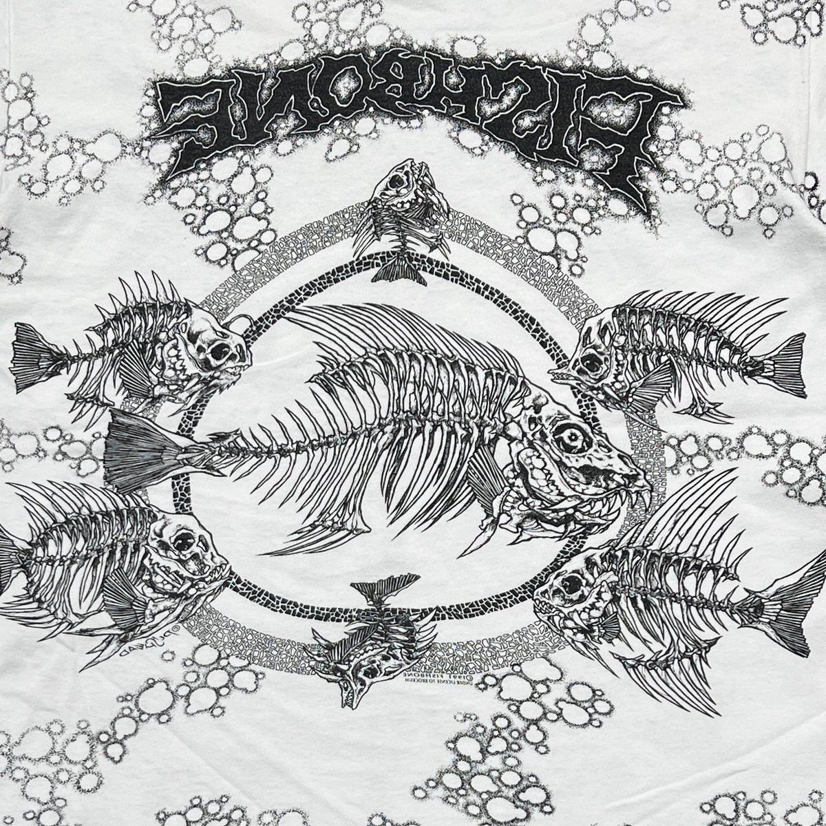 FISHBONE 1991 OVP PUSHEAD WHITE FITS LARGE 3481