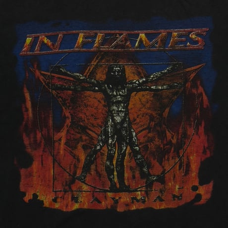 IN FLAMES CLAY MAN 2000 DELTA LARGE 0957
