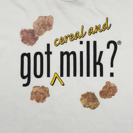 KELLOGGS GOT MILK? WHITE JERZEES LARGE 8525